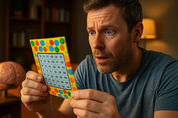 Joueur concentré